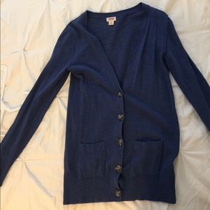 Mossimo royal blue cardigan
